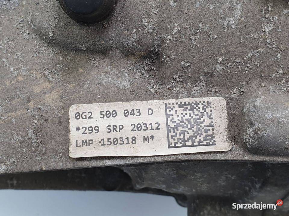 DYFERENCJAŁ TYŁ AUDI A8 D5 4N 0G2500043D SRP Pozostałe Lipno