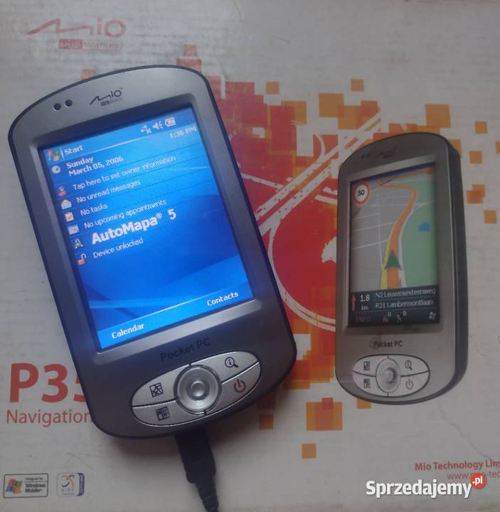 NAWIGACJA PRZENOŚNA Mio P350 SD 2GB UCHWYT Stargard sprzedam