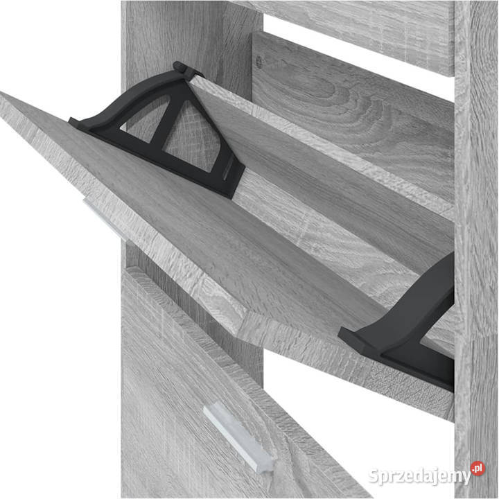 Szafka na buty szary dąb sonoma 59x17x169 Warszawa