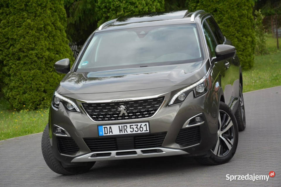 Peugeot 5008 Radar ACC Skóry Panorama 7foteli mazowieckie Ostrów Mazowiecka