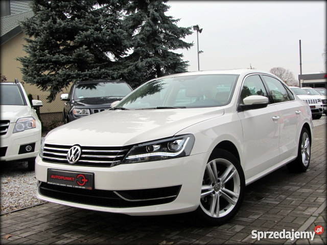 Sprzedam Volkswagen Passat B7 biały klimatyzacja Mława