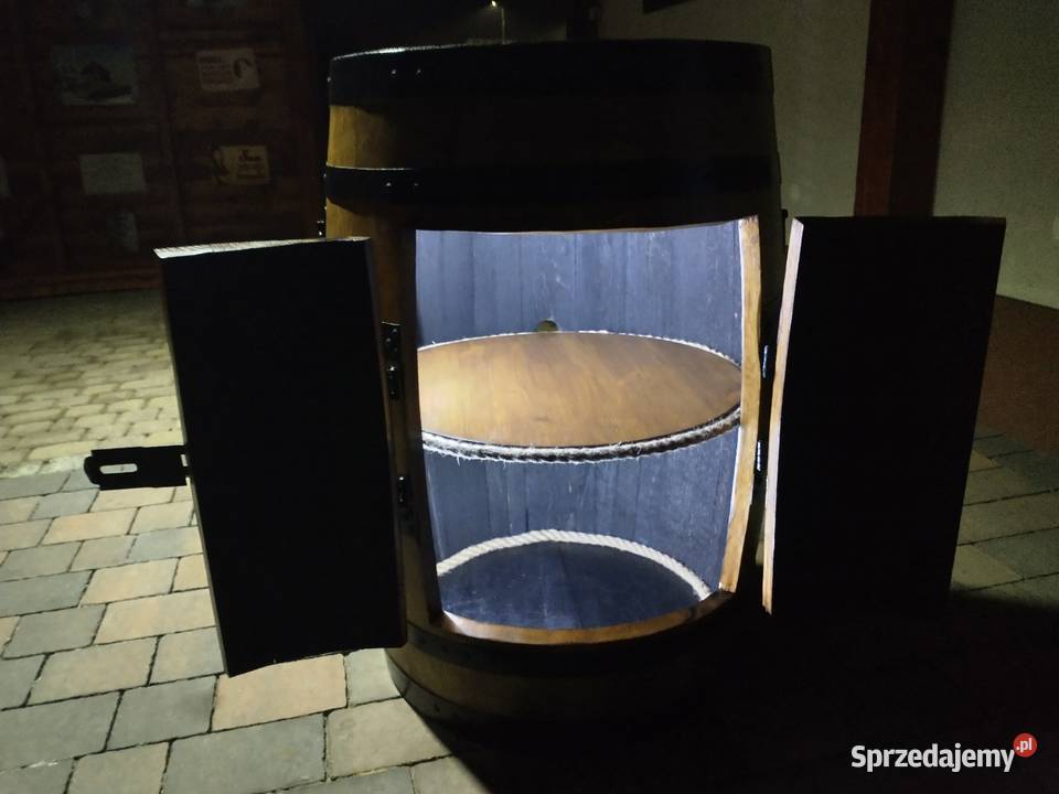 Barek LED z beczki dębowej whisky Pozostałe Żywiec