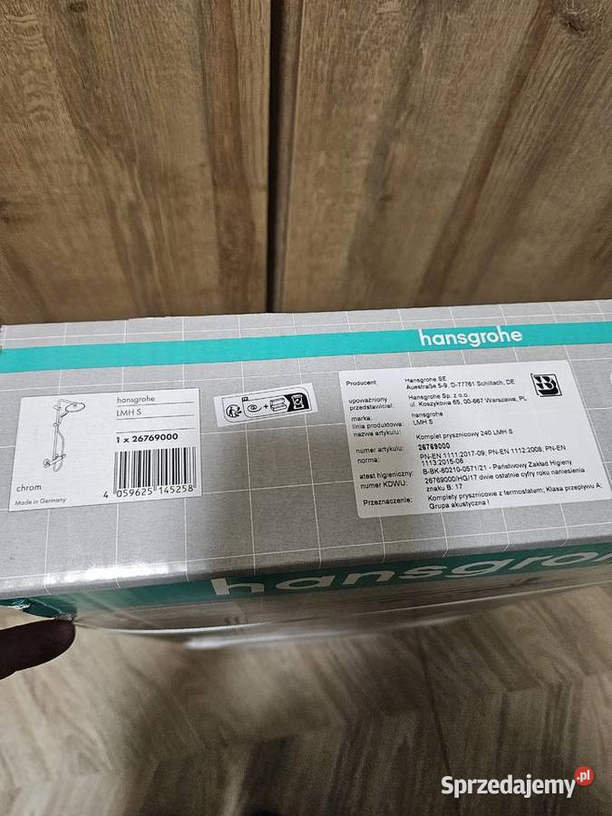 Hansgrohe LMH S Showerpipe 240 Nowe Wągrodno