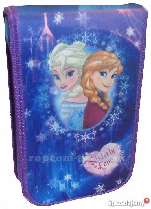 Piórnik z Wyposażeniem Kredki Pisaki FROZEN małopolskie Mogilany sprzedam