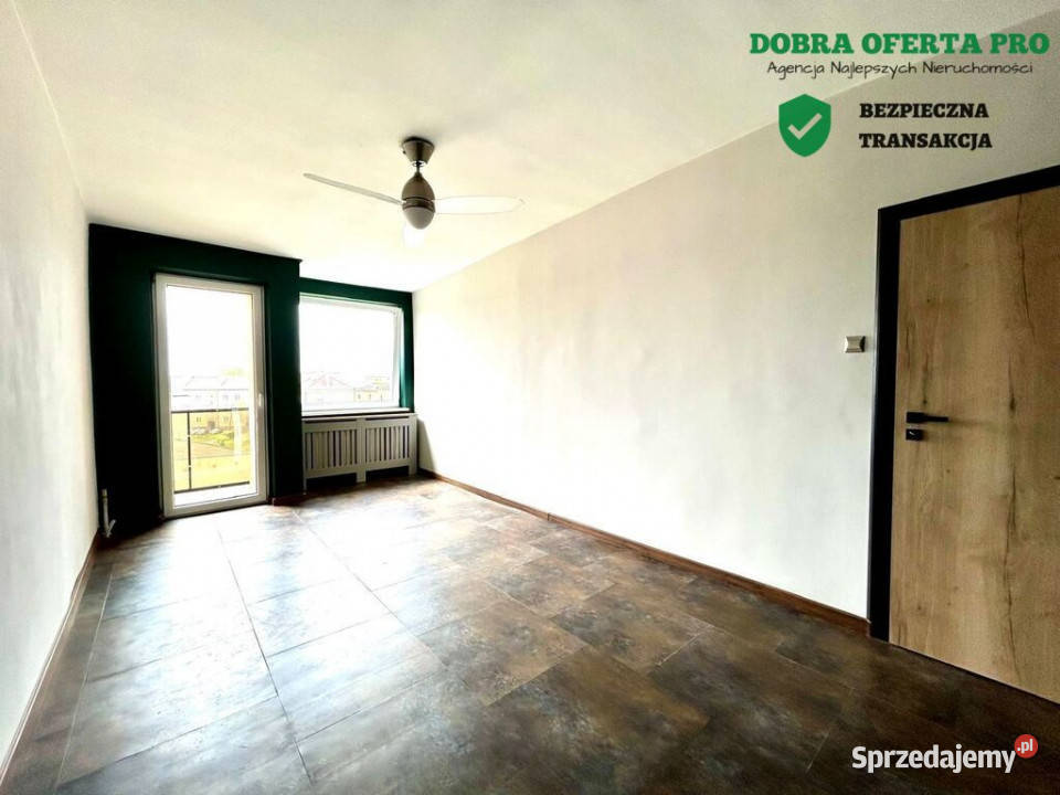 Mieszkanie 46 m remoncie spokojna okolica balkon Pruszcz Gdański