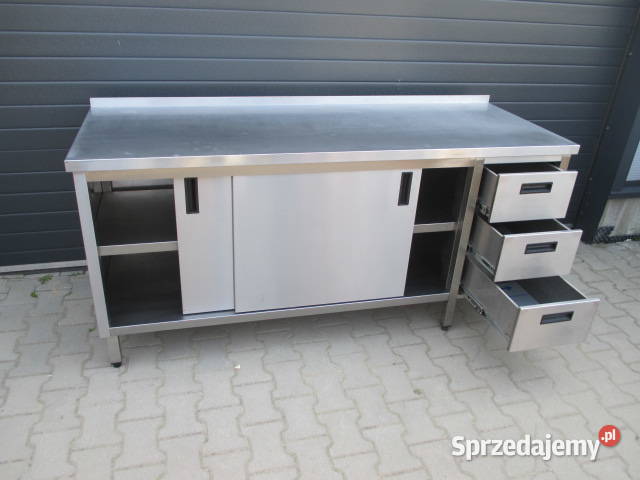 Stół Gastronomiczny Drzwi Suwane Szuflady 2 Ostrów Wielkopolski sprzedam
