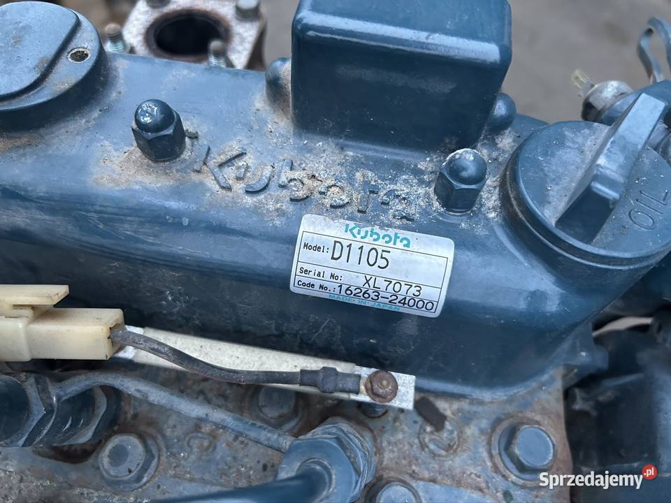 Silnik Kubota D1105 sprawny