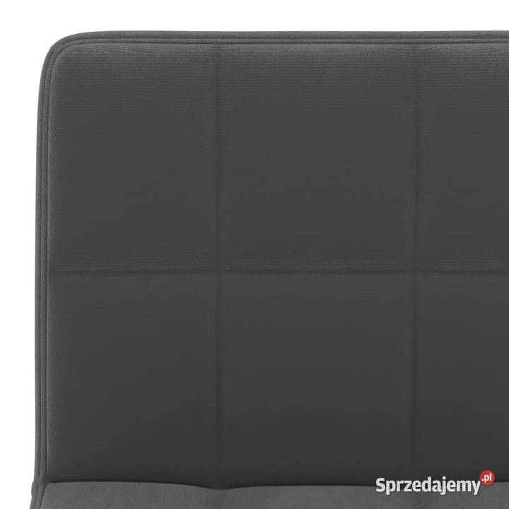 Stołki barowe 2 czarne obite aksamitem WM334302 Warszawa