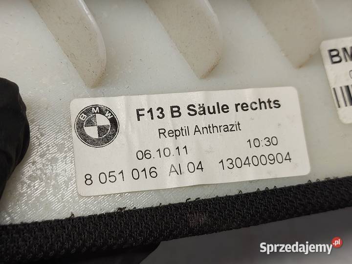 BMW 6 GRAN COUPE 640D F06 30 D 12r osłona słupka Motoryzacja Kielce