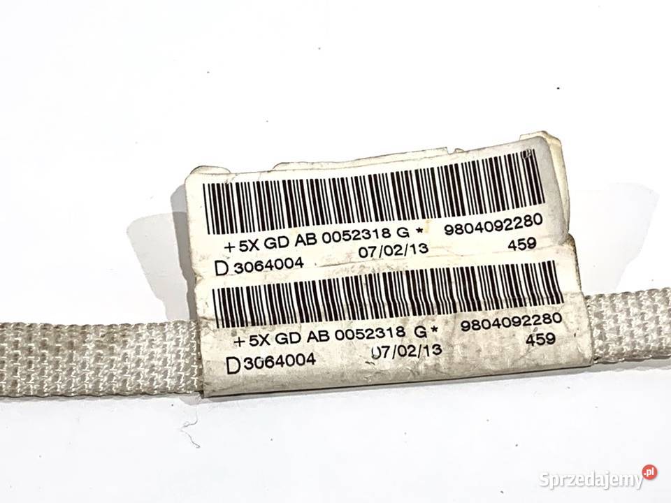 KURTYNA POWIETRZNA PRAWY PEUGEOT 208 I sprzedam