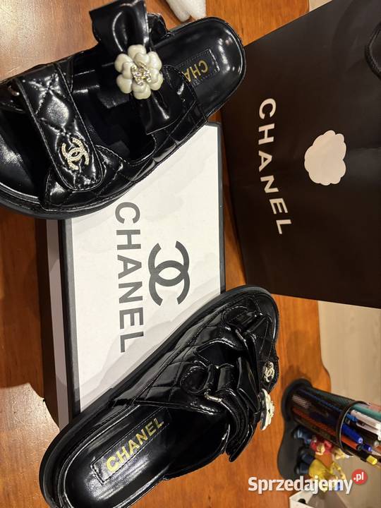 Klapki damskie CHANEL 24cm Lublin