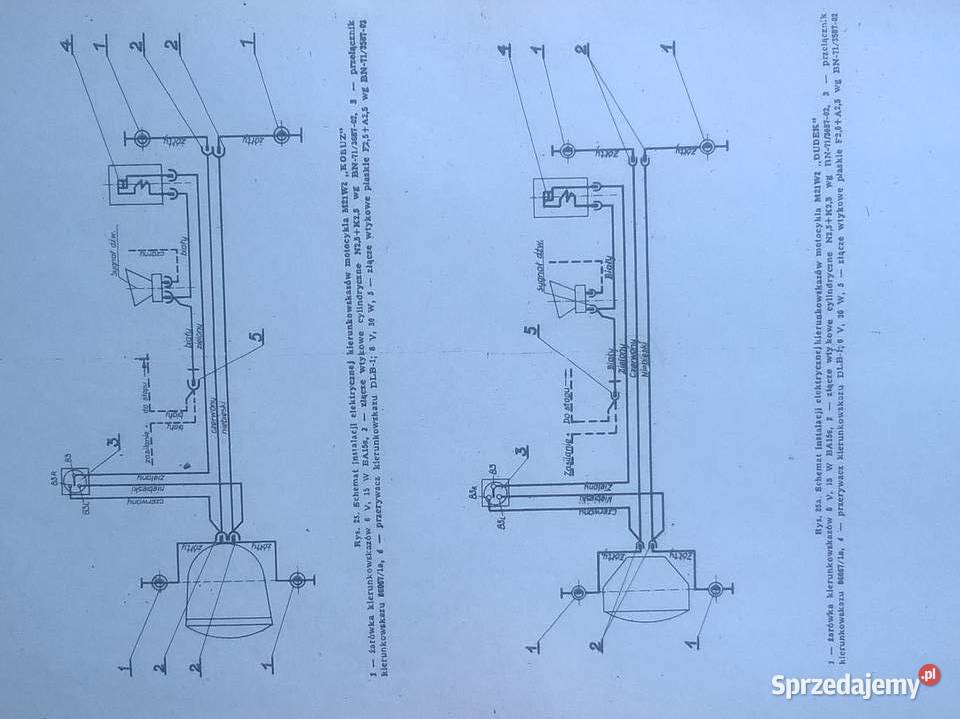 Kierunkowskazy WSK 175 Kobuz Perkoz Sport Dudek Kierunkowskazy sprzedam
