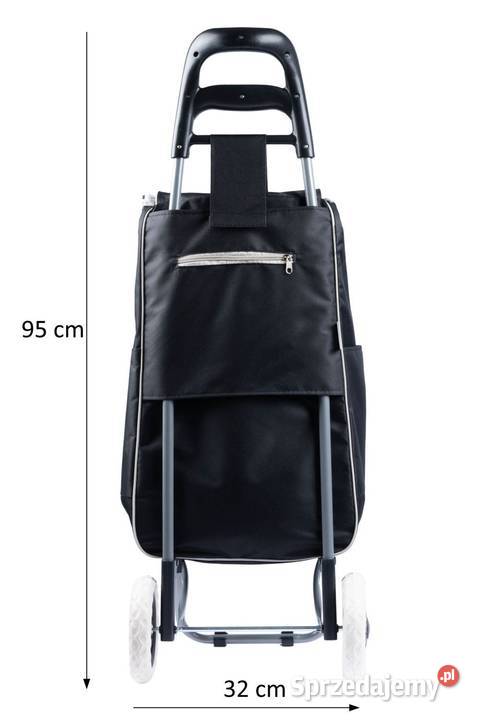 Torba wózek na zakupy na kółkach czarna Poznań sprzedam