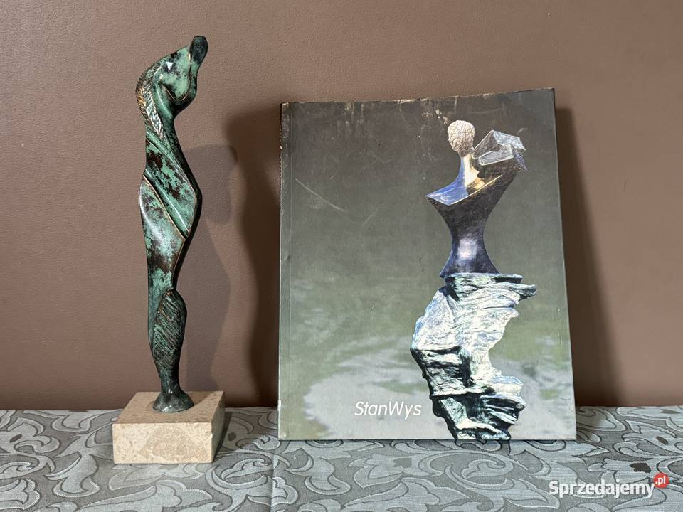 Rzeźba z brązu Stanisław Wysocki StanWys Dama dolnośląskie Wrocław