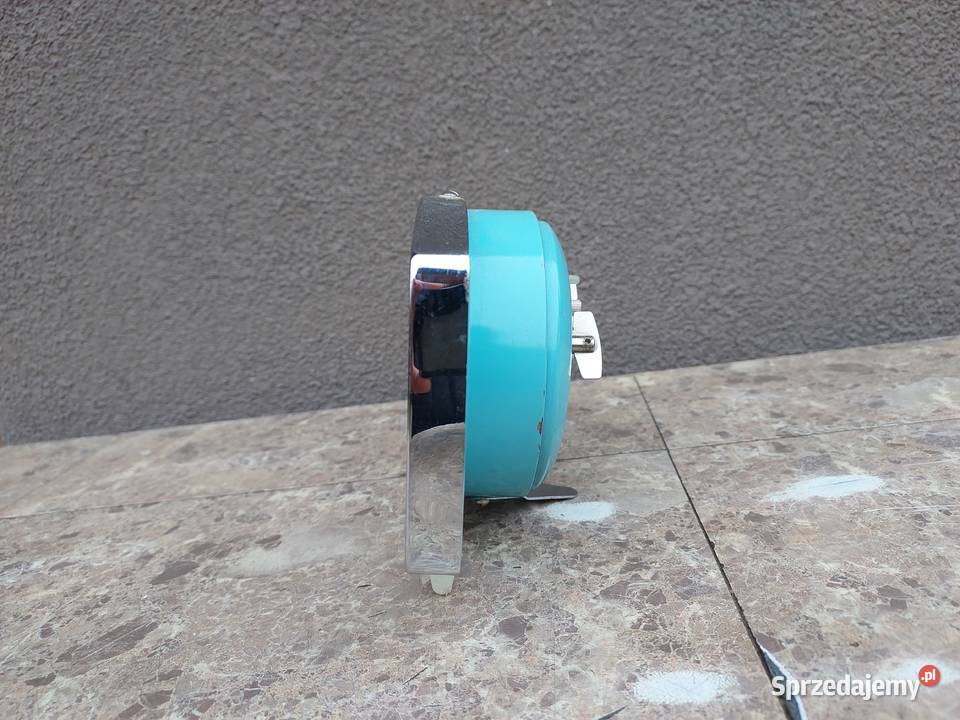 93 Stary chiński metalowy zegar budzik Hero Tczew sprzedam