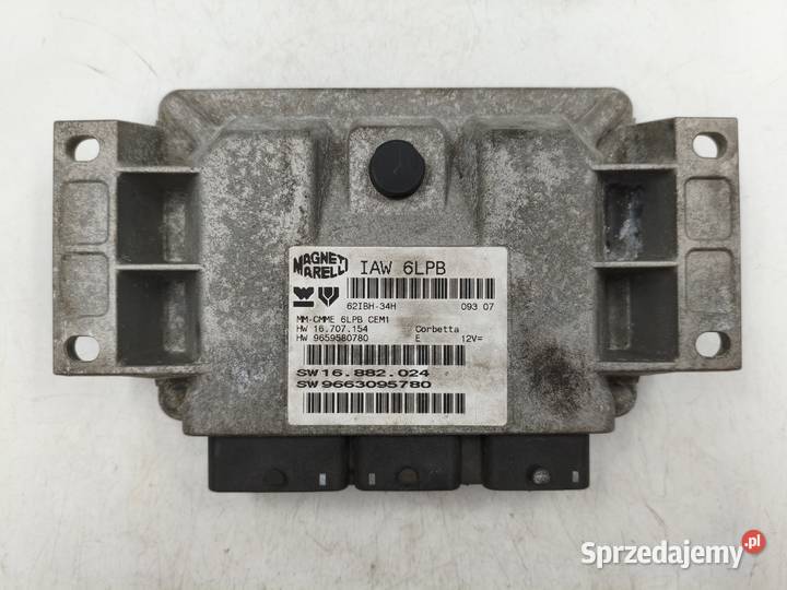 Sterownik Silnika Peugeot 407 18 16v 6FY mazowieckie Wyszków