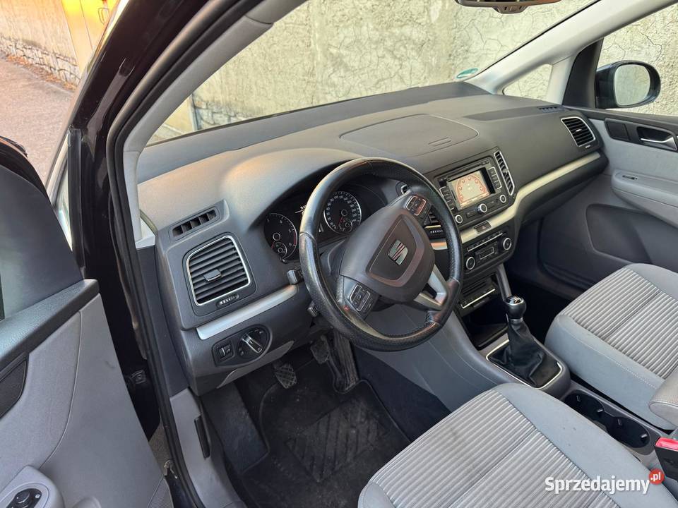 SEAT ALHAMBRA 20 TDI przebieg 132 manualna Nowy Świętów
