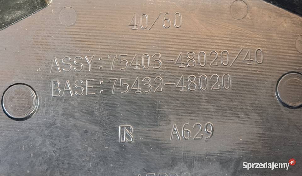 Blenda klapy Lexus RX IV 7680148440 Emblemat dolnośląskie Mielęcin