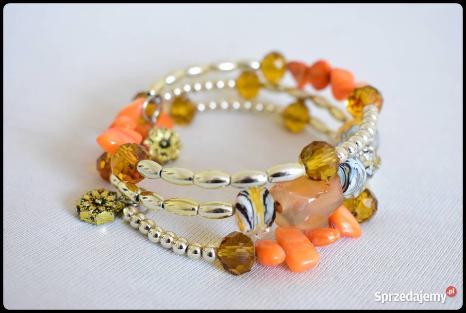 Kolorowa elastyczna bransoletka Płock sprzedam