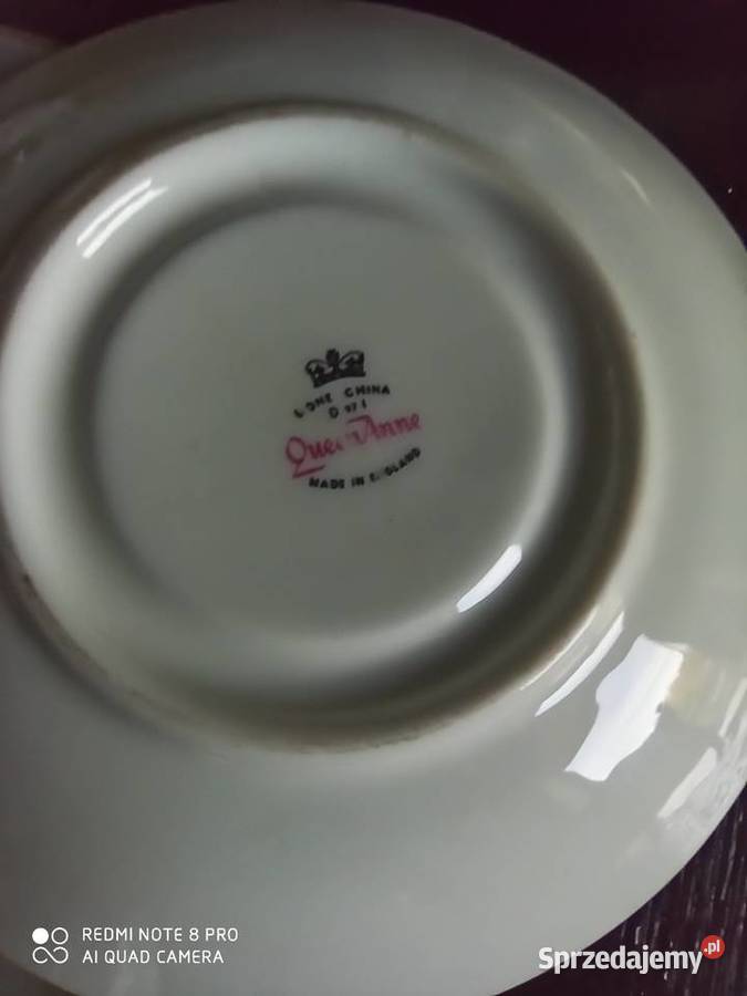 serwis do herbaty Queen Anne Made in England Porcelana i szkło Gdańsk