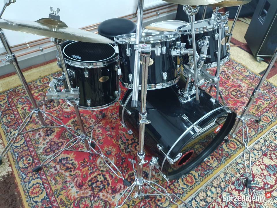 Perkusja PEARL TARGET duży zestaw Instrumenty perkusyjne Szczecinek