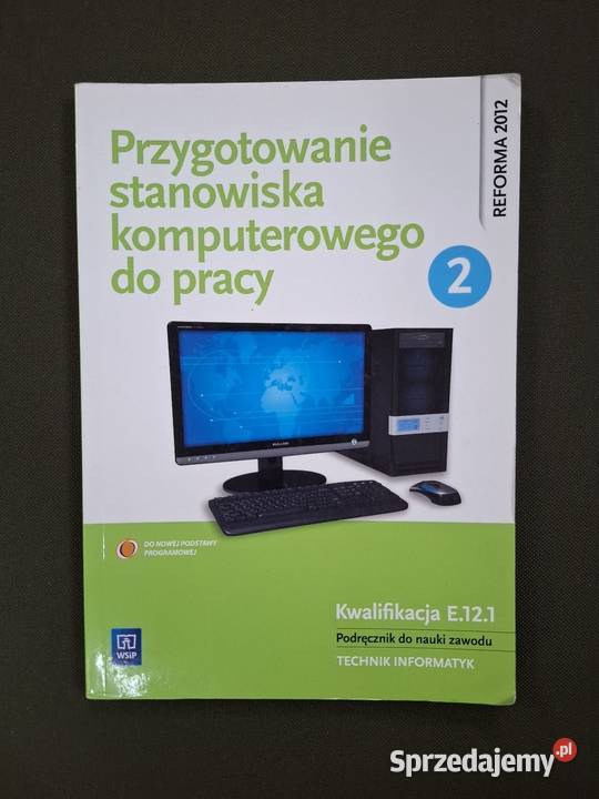 Książka Przygotowanie stanowiska komputerowego Łomża
