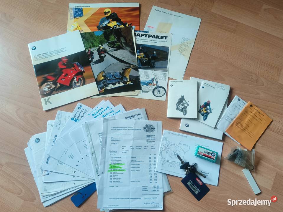 BMW K1200RS jeden właściciel serwis ASO kufry Gryfino