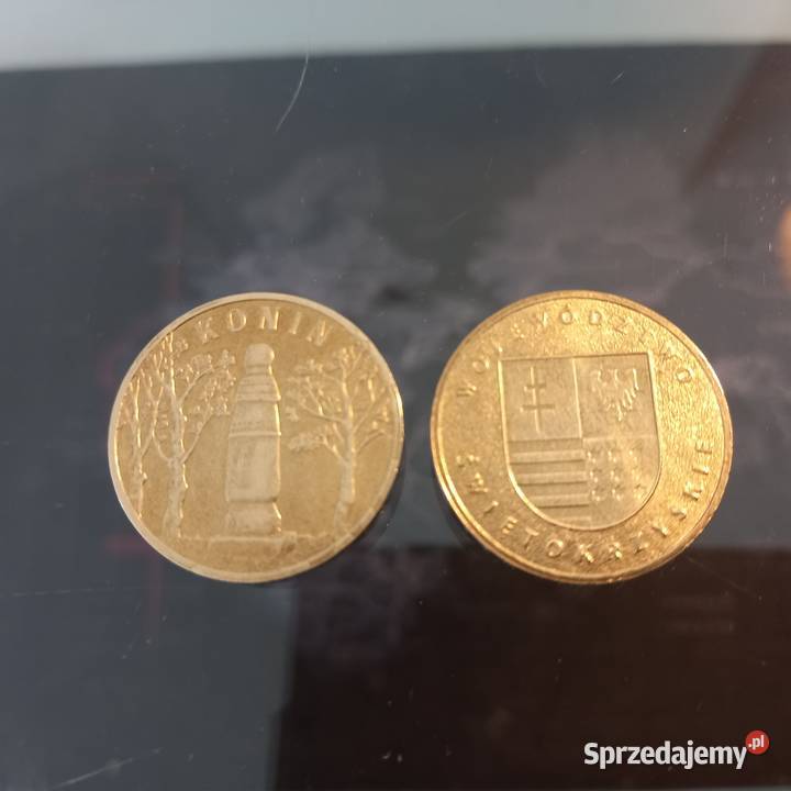 2 złote obiegowe okolicznościowe Konin 2008 Zemborzyce Podleśne