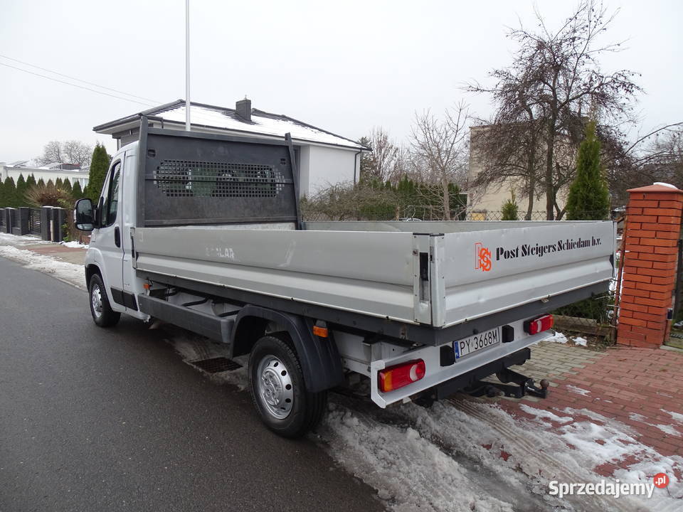 Fiat DUCATO 23 JTD 130 KONI LONG SKRZYNIOWY welurowa tapicerka Poznań