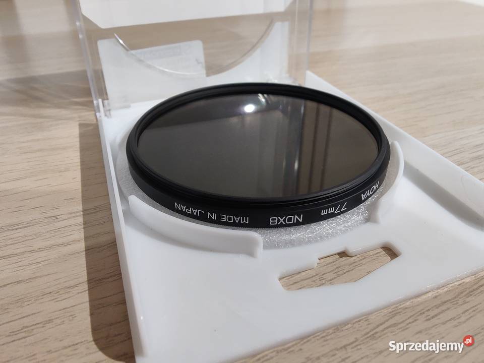 Filtr Hoya szary NDX8 77 mm stan idealny Poznań