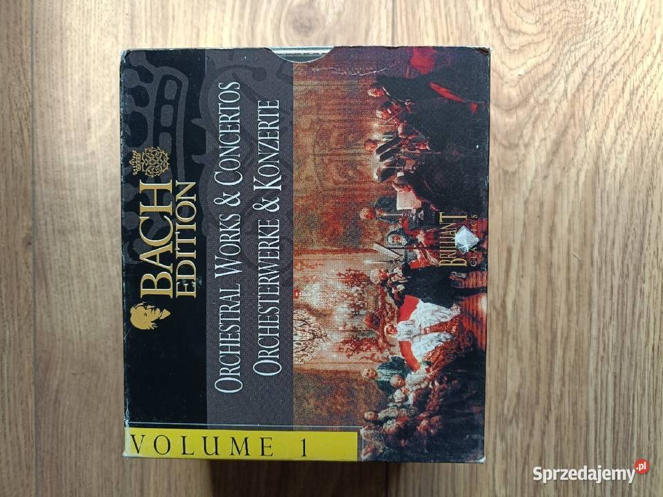 Bach CD edition płyta płyty CD Muzyka klasyczna Płyty i kasety dolnośląskie Wrocław sprzedam