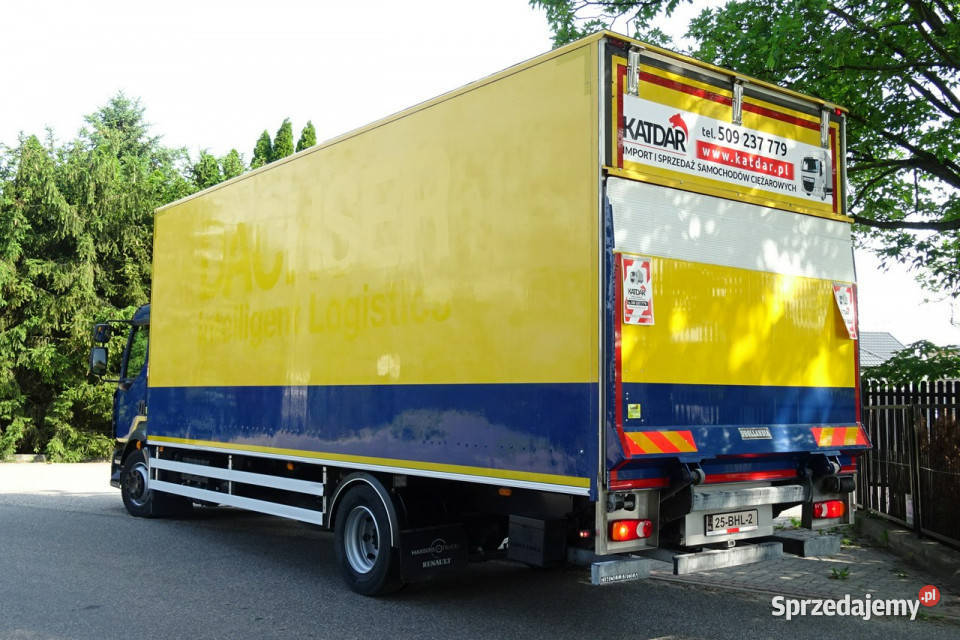Renault Midlum D12 Euro 6 kontener 18p z windą Góra Kalwaria