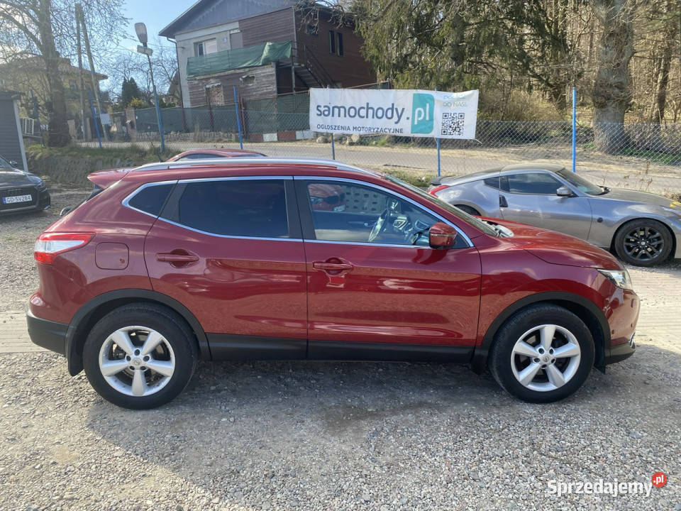 Nissan Qashqai 12 i turbo 115 Tekna skóry ledy Gdańsk