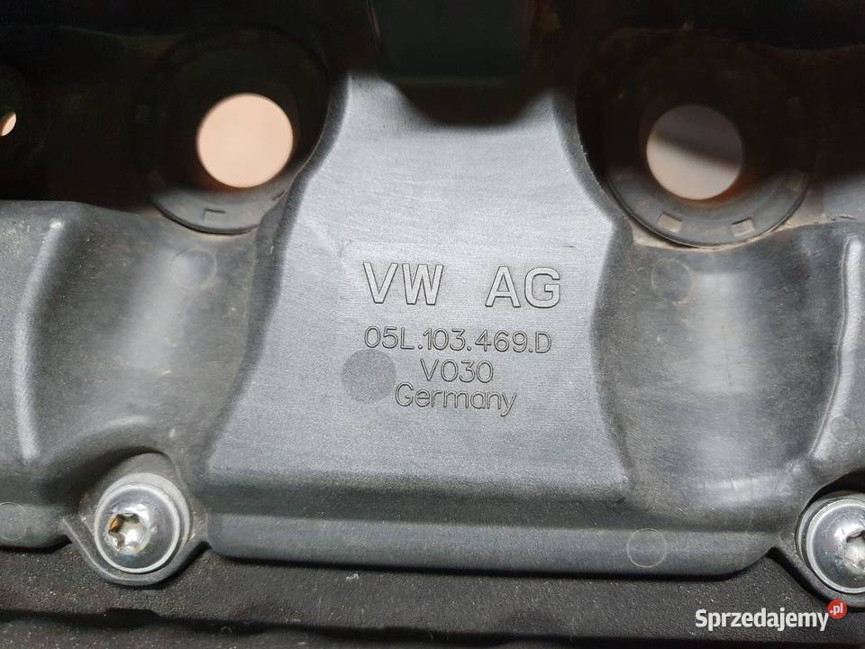 VW AUDI SKODA POKRYWA ZAWORÓW 05L103469D wielkopolskie Międzychód sprzedam