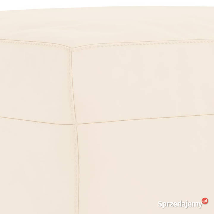 Ławkakremowy 70x35x41 tapicerowana aksamitem Warszawa