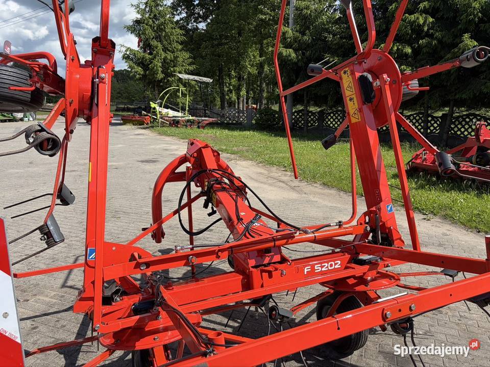 Przewracarka Kuhn GF 5202 Przetrząsarka 4 Kuhn Zgrabiarki i przetrząsacze mazowieckie