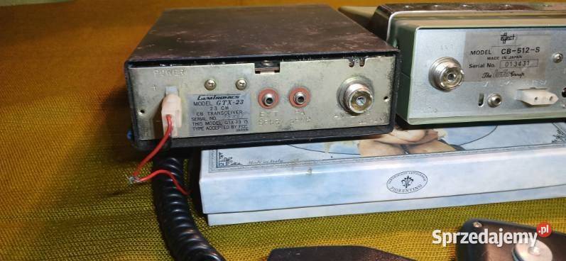 CB Radio Effect i Gemtronics Made in Japan Pozostałe Mława