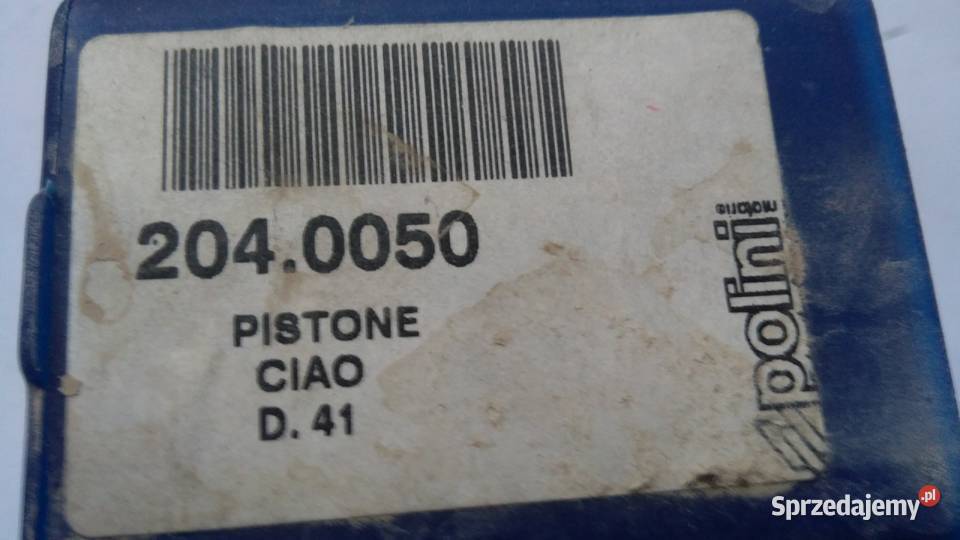 Tłok Polini 41 mm PIAGGIO CIAO SI BOXER 2040050 Bielsk Podlaski sprzedam