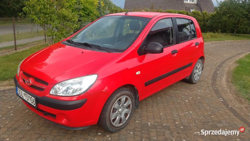 Hyunday Getz 11 2007r salon Polska 66KM dolnośląskie Twardogóra