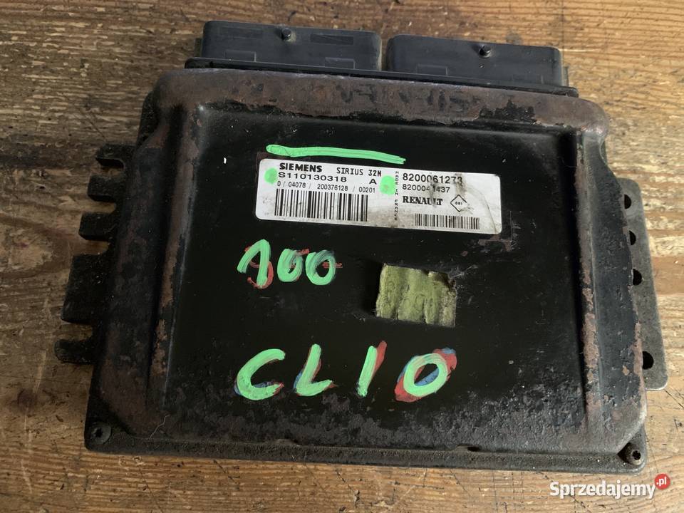 Komputer Renault Clio Sirius 32N S110130318A Margonin