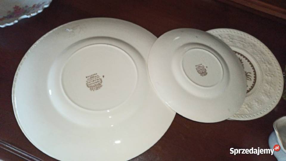 Patera WESLLEY Made in England Reliefy Kolor Gdańsk