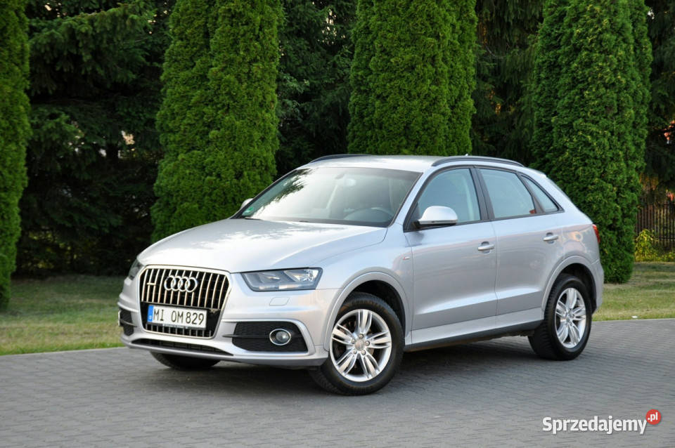 Audi Q3 20T17079SLineNaviKameraAutomatI elektrochrom. lusterko wst. Q3 Samochody osobowe