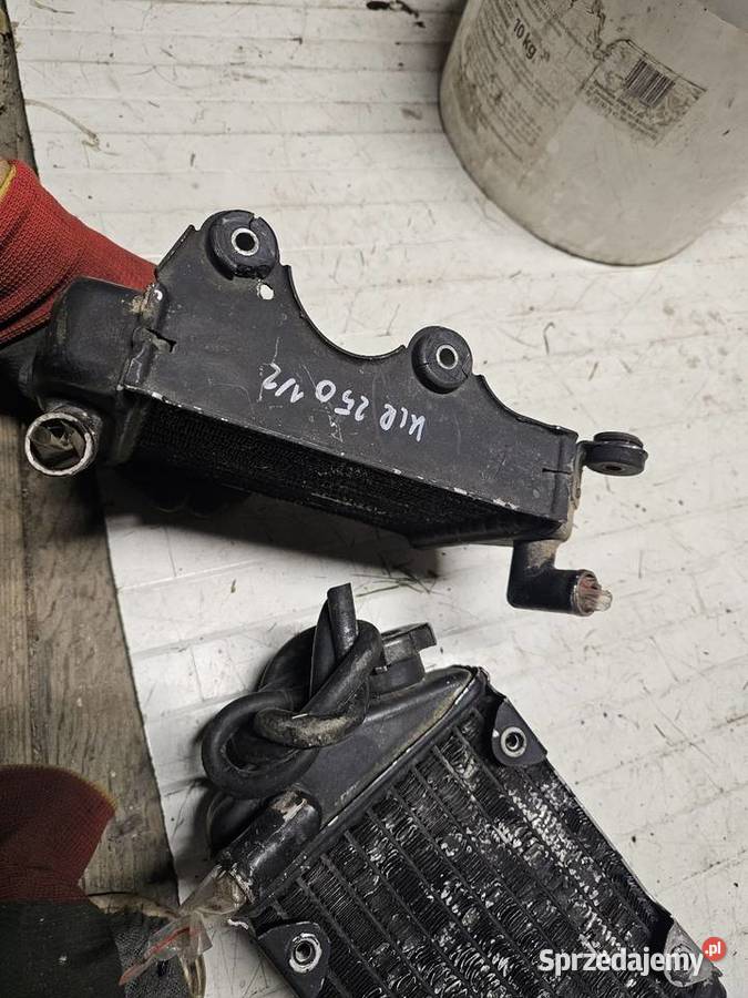 Kawasaki klr 250 chłodnica lewa prawa chłodnice Jelenia Góra