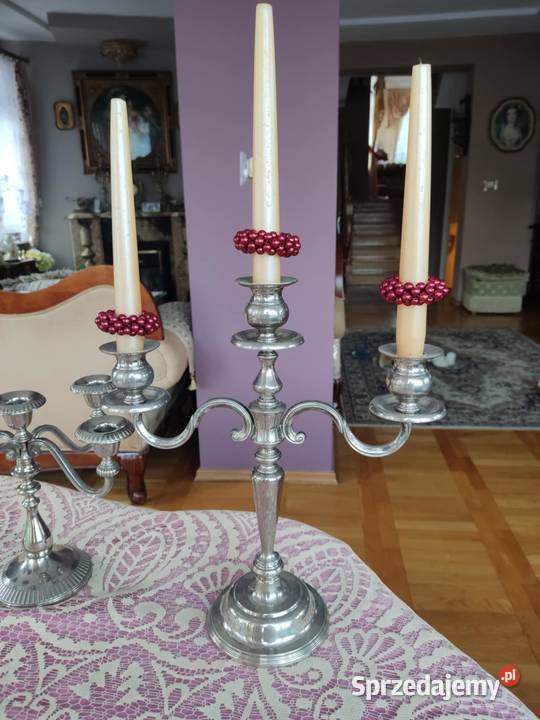 wyprzedaż kolekcji kandelabry świecznik Gorzów Wielkopolski sprzedam