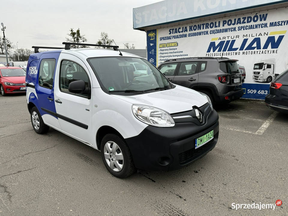 Renault Kangoo ZE 100 Pełny Elektryk Zasięg komputer pokładowy Syców sprzedam