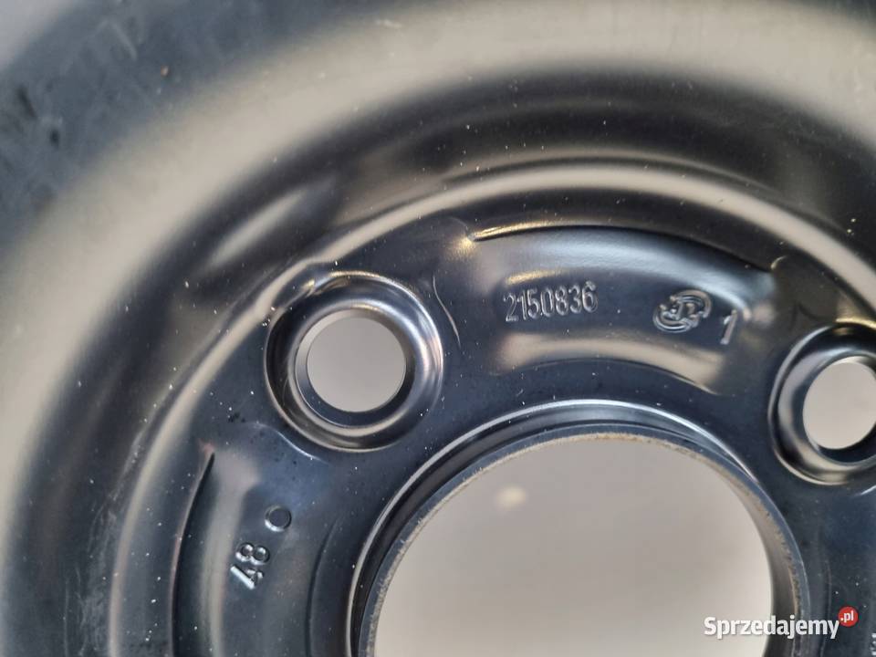 KOŁO DOJAZDOWE Ford Fiesta Mk5 Mk6 12580 R15 Chełm