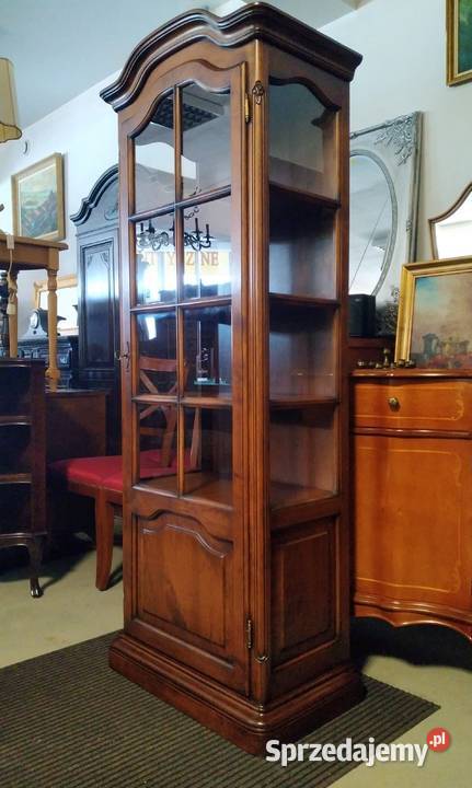 Stylowa witryna biblioteczka włoska Kredensy i witryny Białystok