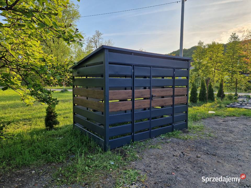 Wiata śmietnikowa Narzędziowa Wiśniowa