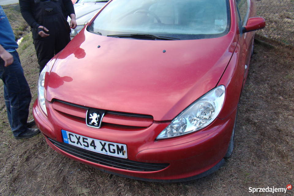 efektowny peugeot 307 kabriolet anglik immobilizer dolnośląskie Wrocław