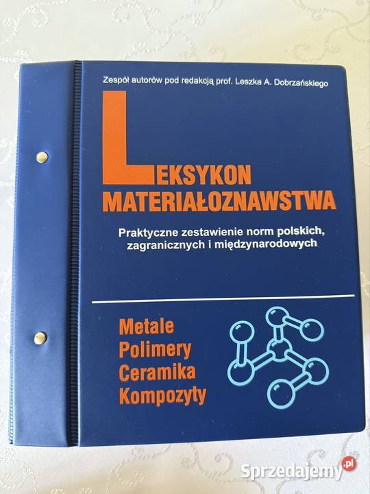 Leksykon Materiałoznawstwa Komplet 5 Tomów A5 Czerwionka-Leszczyny